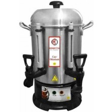 Allians Paslanmaz Çelik Çay Otomatiği, 120 Bardak Kapasiteli, Pratik ve Şık Tasarım