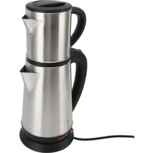 Allians Paslanmaz Çelik Elektrikli Çay Makinesi, Pratik ve Şık Tasarım