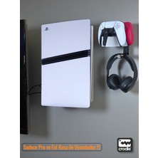 Playstation 5 Pro Sduvar Standı ve Şarj Istasyonu Standı Gaming Aksesuar