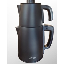 Allians Siyah Çay Makinesi ve Su Isıtıcı, Pratik Kullanım Için Tasarlandı