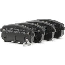 Rcr Fren Balata Arka Ikazlı Hyundaı I10 (Pa) 1.1i 12V 2008-2013 / I10 (Ba) 1.0 D-Cvvt 2013- / I10 (Ba) 1.2 D-Cvvt 2013- / Kıa Pıcanto (Ba) 1.25 2004-2011 / Pıcanto (Ba) 1.1i 2004-2011