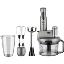 Allians Güçlü 1000 W Blender Seti, Şık Silver Tasarım, Çok Amaçlı Kullanım
