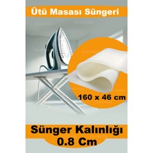 Feyza Design Ince Ütü Masası Süngeri, Kılıf Altı ve Bez Altı Için Uygun