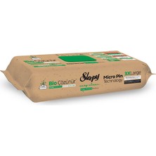 Sleepy Bio Çözünür Yüzey Temizleme Havlusu Çayağacı ve Misket 50'li 1 Yapraklı Doğal Temizlik