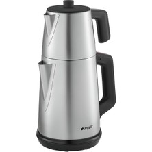 Arçelik Paslanmaz Çelik Çay Makinesi, Gizli Rezistans, 1650W
