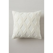 Elart Lora Welsoft Kırlent Kılıfı Welsoft Dekoratif (43X43 Cm) Bej