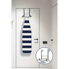 Feyza Design Pratik Kapı Arkası Ütü Masası Askısı, Siyah, Düzenleyici ve Kullanışlı