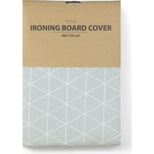 Feyza Design Yumuşak Süngerli Ütü Masası Kılıfı 46X130 Cm, Koruyucu ve Pratik Kullanım