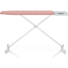 Feyza Design Pudra On-Board Ütü Masası, 41X115 Cm, Geniş ve Kullanışlı Ütüleme Yüzeyi