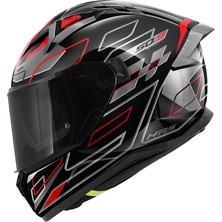 GIVI 50.9 ASSAULT SİYAH-TITANIUM-KIRMIZI KASK