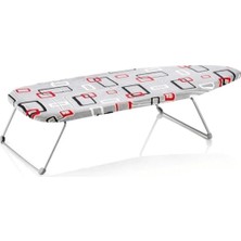 Feyza Design Katlanabilir Mini Ütü Masası, Seyahat ve Öğrenci Için Pratik Tasarım