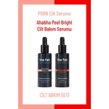 The Fair. Pdrn (Somon Dna) Serum 30 ml Cilt Serumu ve  Ahabha Peel Bright Cilt Bakım Serumu 30 ml