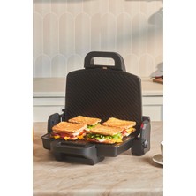 Allians Matte Black Tost Makinesi 1800 W, 4 Dilim Kapasiteli