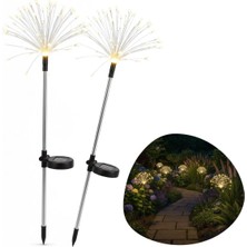 Ttt 2 Adet Saçak Model Sensörlü Solar Bahçe Lambası