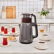 Allians Pratik ve Şık Çay Makinesi, Space Gray Renk Seçeneği ile Kolay Kullanım