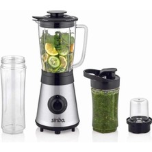 Allians Şahane Blender Seti, 2 Bardağıyla Smoothie ve Öğütme Keyfi