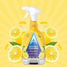 Astonish Vegan Mutfak Temizleyici Zesty Limon 750 ml - Yağ Çözücü Sprey, Taze Limon Ferahlığı
