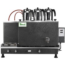 Allians Üçlü Chromat Elektrikli Doğalgazlı Çay Kazanı, Pratik ve Dayanıklı Kullanım