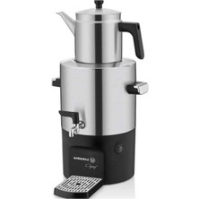 Allians Paslanmaz Çelik Semaver, Dayanıklı ve Şık Tasarım, Pratik Kullanım