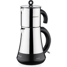 Allians Elektrikli Çaydanlık Parlak Siyah, Şık ve Kullanışlı Tasarım