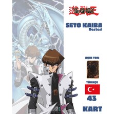 Çakmak Oyun Dükkanı Yu-Gi-Oh! Türkçe Seto Kaiba Destesi 43 Yugioh Kartı