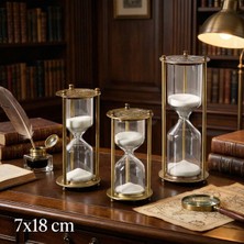 Ttt Dekoratif Cam Kum Saati 7x18 cm