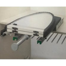 Feyza Design Katlanabilir Ütü Masası Dolap Içi, Pratik ve Şık Tasarım