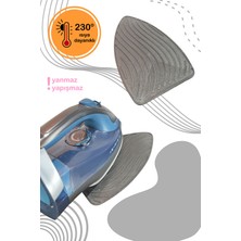 Feyza Design Yumuşak Silikon Ütü Altlığı, Yanmaz ve Yapışmaz Koruyucu