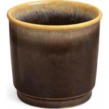 The Silk Bean Coffee Porselen Kulpsuz Mor Espresso Fincan Bardak