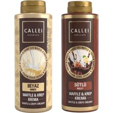 Callei Sütlü & Beyaz Waffle & Pancake Sosu 2’li Set 300 gr