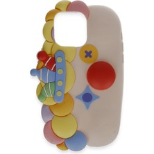 Huly  iPhone 15 Pro Max Kılıf Poky Karakter Silikon Kapak - Desen 7 Hub