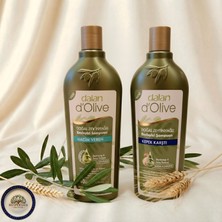 Dalan D Olive Kepek Karşıtı ve Hacim Veren Aynı Anda Doğal Zeytinyağlı Besleyici Şampuan 400 Ml*2