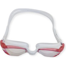 Aynalı Yüzücü Gözlüğü Silikon Kırmızı - 1765 (Lisinya)