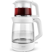 Allians Pratik 2’li Su Isıtıcı ve Çay Makinesi, Matte White Renk