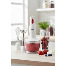 Allians 3 Fonksiyonlu Beyaz El Blender Seti - 350W, Çok Amaçlı Kullanım
