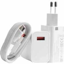 Beyaz Ultra Plus Hızlı Şarj Seti Şarj Adaptörü ve Kablosu 67W - Lisinya