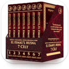 İkranur Yayıncılık Kur'an-ı Kerimdeki Nüzul Sırasına Göre Allah'ın El Esmau'l Husna Kitap Seti 7 Cilt