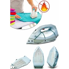 Feyza Design Yapışmaz Teflon Ütü Altlığı, Parlak ve Güvenli Ütüleme Sağlar