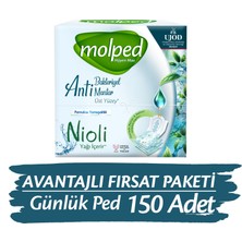 Molped Hijyen Max Günlük Ped Avantajlı Fırsat Paketi 150 Adet