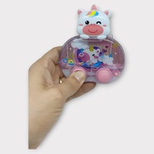Işıklı Su Oyunu - Halka Geçirme - Fidget Oyun - Unicorn Inek  (Lisinya)