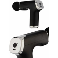 Şarjlı Masaj Tabancası 4 Başlıklı Mini Masaj Tabancası ve Masaj Aleti - Lisinya