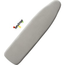 Feyza Design Yumuşak ve Dayanıklı %100 Pamuk Keçeli Ütü Masası Kılıfı Örtüsü