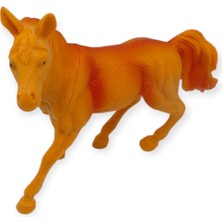 Çiftlik Hayvanları Serisi - Yarış Atı 12 cm - Turuncu (Lisinya)