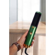 Fön Tarak Saç Düzleştirici Üflemeli Fön Makinesi Sıkı Dişli Taşınabilir - Lisinya