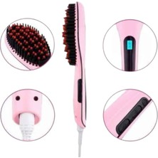 Fön Etkili Saç Düzleştirici Tarak Yıpranma Karşıtı Döner Kablo Isı Ayarlı - Lisinya