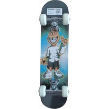 Hattrick Hattrıck HT50 61X15 cm Renkli Kaykay 4 Tekerlekli 6-13 Yaş İçin Uygun