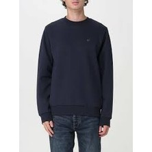 Boss Erkek Düz Model Bisiklet Yaka Uzun Kol Lacivert1 Sweatshirt 50520302-406