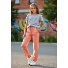 Balgüneş Kız Çocuk Taşlı Alt Eşofman