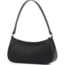 Hugo Kadın Tek Omuz Askılı Fermuar Kapamalı Siyah Omuz Çantası 50516666-001