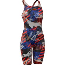 Mad Wave Revolt Yarı Karbon Kadın Yarış Mayosu S7 - Renkli - M/UK28/70